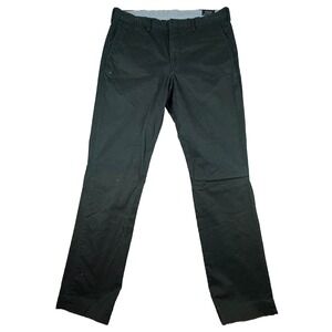 Polo Ralph Lauren Pants Mens‎ 36x34 Black Stretch Classic Fit Chino